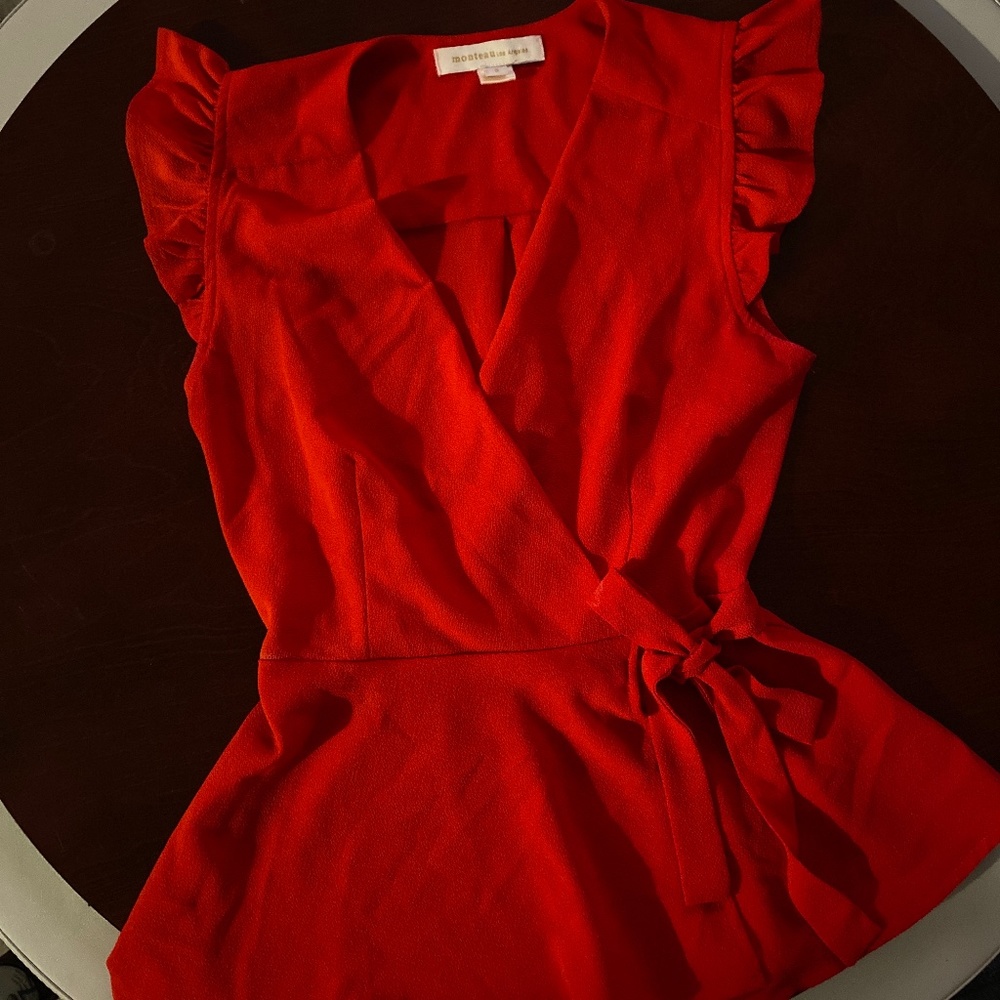 Short sleeve blouse